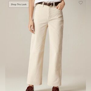 J. Crew Slim-wide pant in corduroy